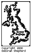 Pattern E: Map of England