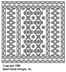 Pattern L: Lace Bedspread