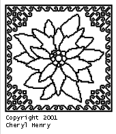 Pattern G: Poinsettia Doily