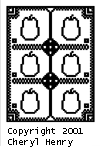Pattern F: Perky Pear Doily
