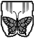 Pattern H: Butterfly Antimacassar