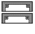 Pattern J: Checkered Lace Collar