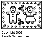 Pattern F: Gingerbread Couple Doily