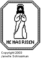 Pattern G: He Has Risen Doily