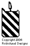 Pattern L: Striped Candle