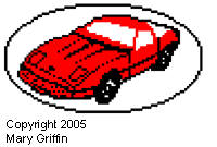 Pattern B: Red Corvette Doily