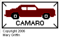 Pattern C: 1967 Camaro