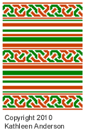 Pattern I: Celtic Tea Towel/Bread Cloth